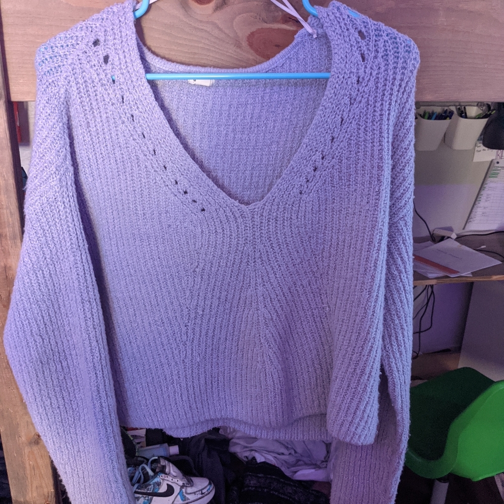 Garage croptop sweater